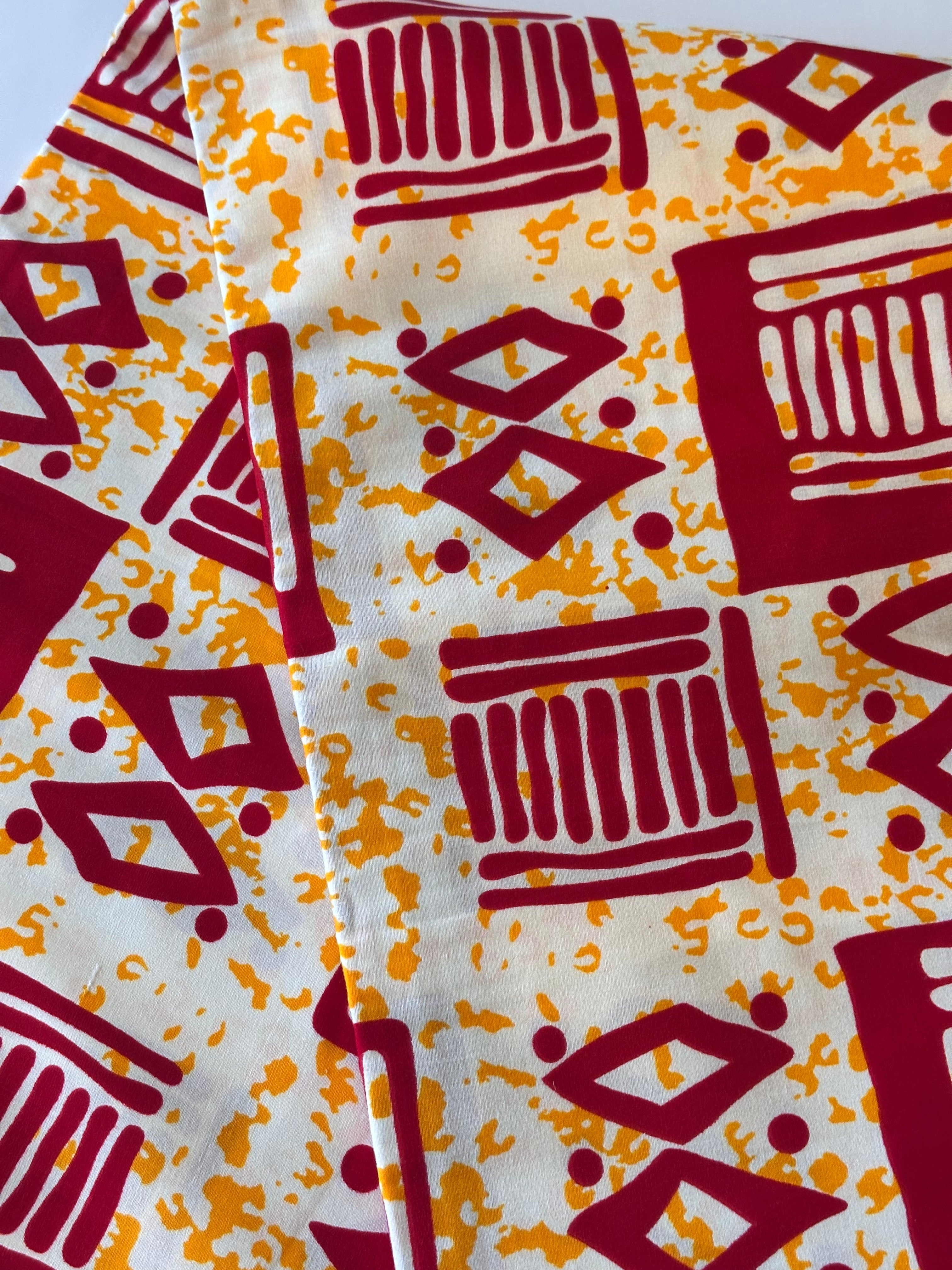 Sunset Gold Ankara – 6 Yards